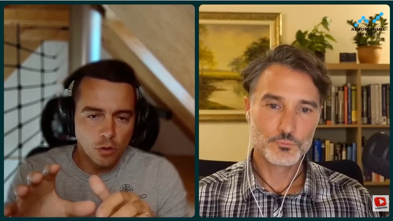 Pavel Kýček in conversation on The Algorithmic Advantage podcast
